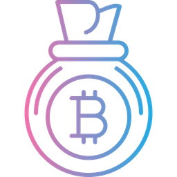 - bitcoin bag  Icon