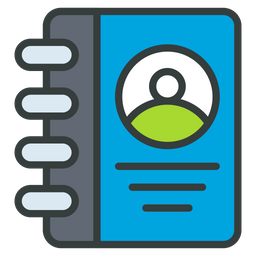 Contact Book  Icon