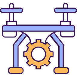 Preferências de drones aéreos  Ícone