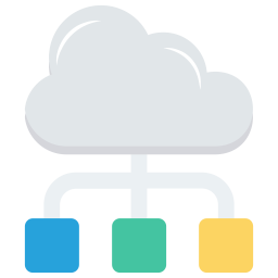 Cloud network  Icon