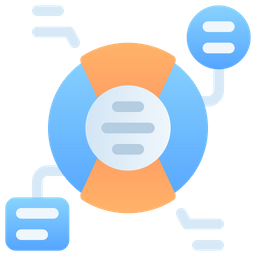 Circle Diagram  Icon