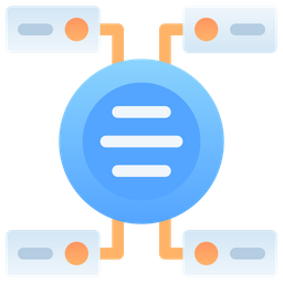 Big Circle Diagram  Icon