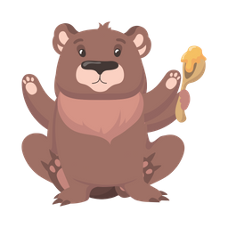 Brown Bear  Icon