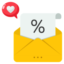 Discount Email  Icon