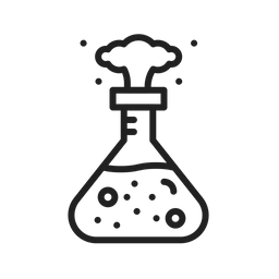 화학 반응  아이콘