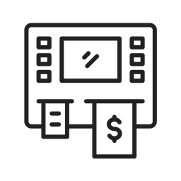 Caixa eletrônico  Ícone