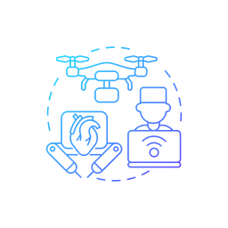 Digitalização em saúde  Ícone