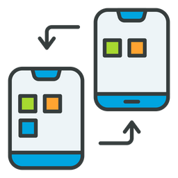 Data transfer  Icon