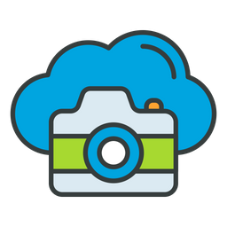 Cloud Camera  Icon