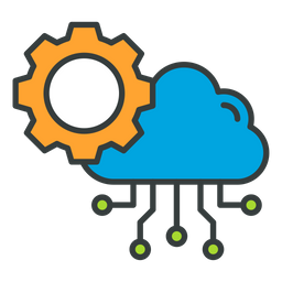 Cloud Processing  Icon