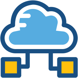 Cloud Network  Icon