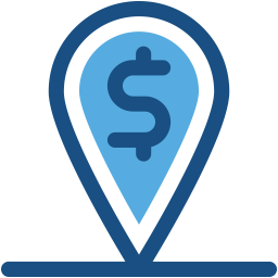 Bank Location  Icon