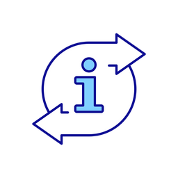 Information exchange  Icon