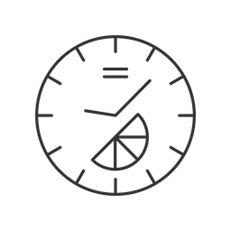 Branded clock  Icon