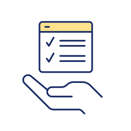 To do list with checkmarks  Icon