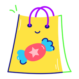 Candy Bag  Icon