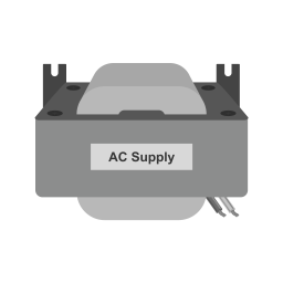 Fonte de alimentação CA  Ícone