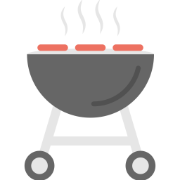 Un barbecue  Icône