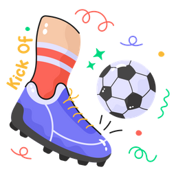 Football kick  Icon