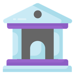 Bank building  Icon