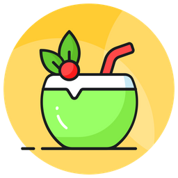 Coconut drink  Icon