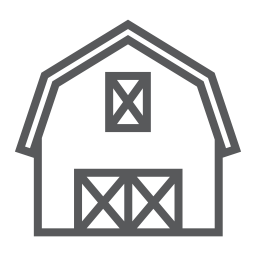 Farm barn  Icon