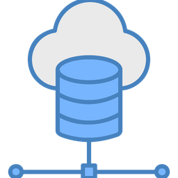 Cloud Database  Icon