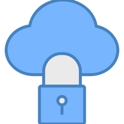 Cloud Lock  Icon