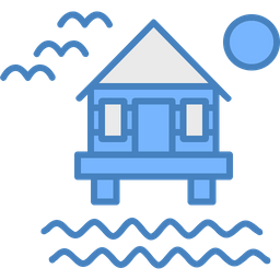 Beach villa  Icon