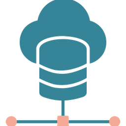 클라우드 데이터베이스  아이콘
