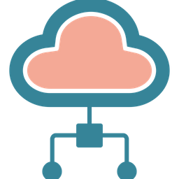 클라우드 컴퓨팅  아이콘