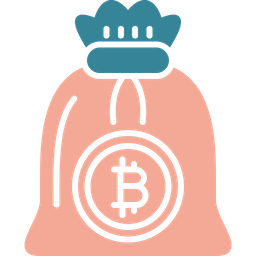 Bitcoin Bag  Icon