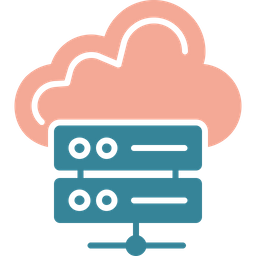 Cloud storage  Icon