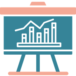Gráfico de negócios  Ícone