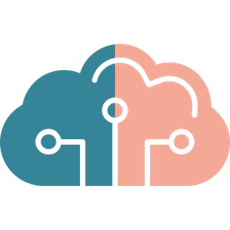 Cloud circuit  Icon