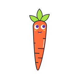 Emoji de cenoura  Ícone