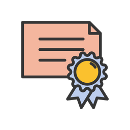 Certificate  Icon