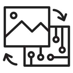 Artificial intelligence art  Icon