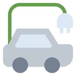 Electric Car  Icon