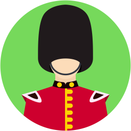 Queen Guard Security Icon