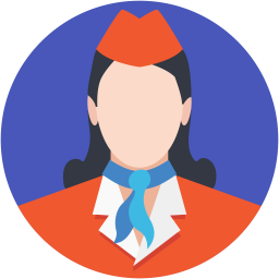 Air Hostess  Icon