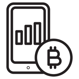 Bitcoin mobile  Icon