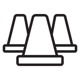 Marker cones  Icon