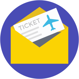 Air Ticket  Icon