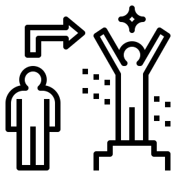 Frischer Mitarbeiter  Symbol