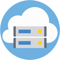 Cloud Server  Icon