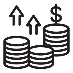 Coin investment  Icon