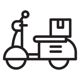 Delivery scooter  Icon