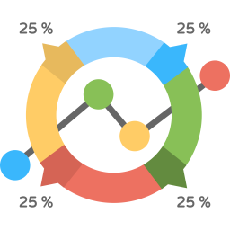 Wirtschaftsanalyse  Symbol