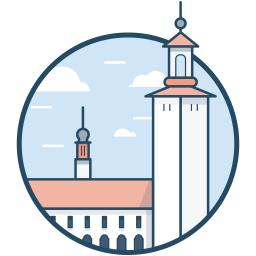 Belgium tower  Icon